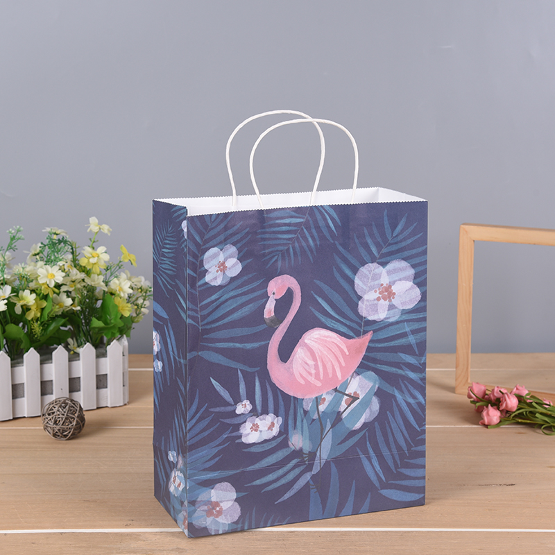 kraft paper shopping bag